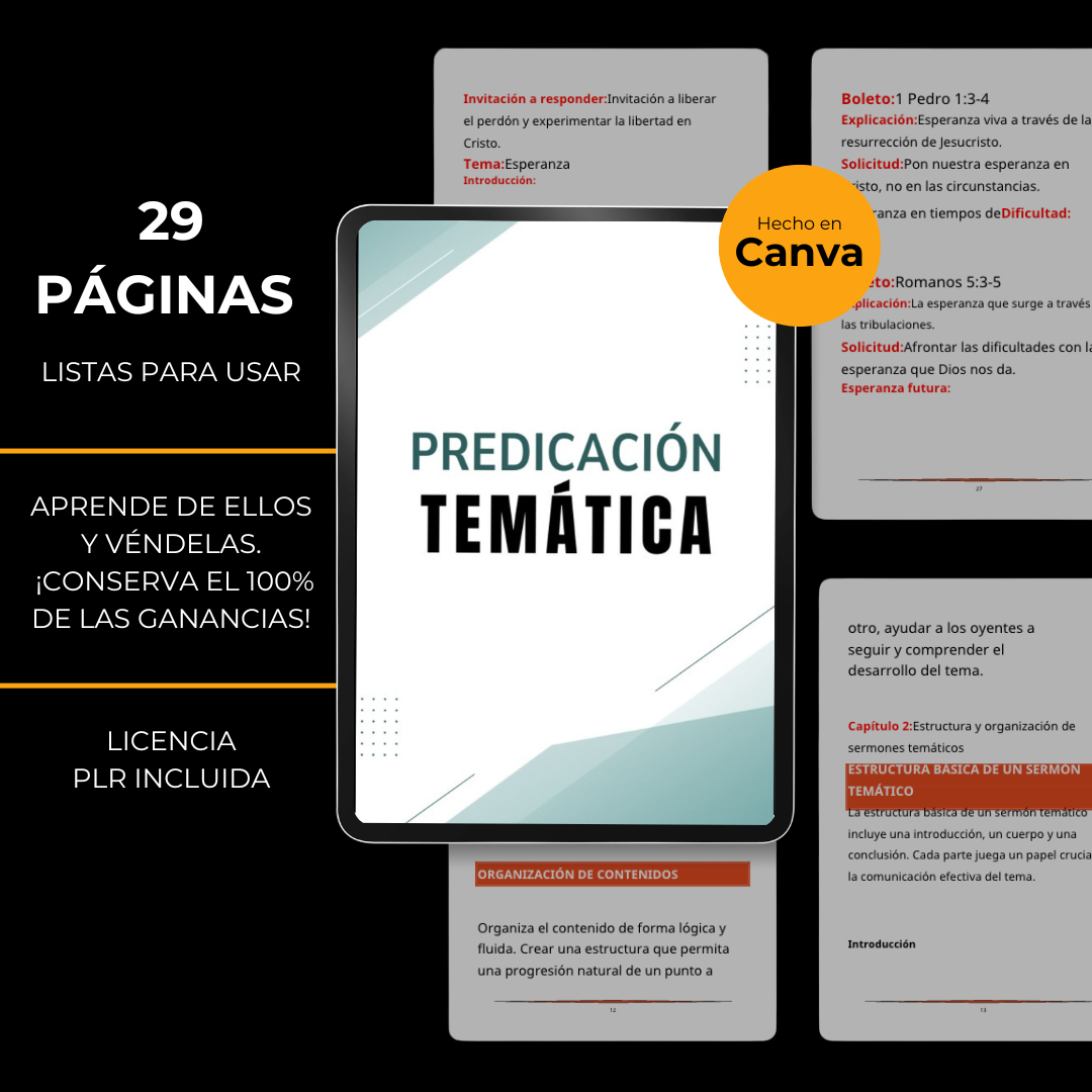 Pack "La Biblia Explicada Versículo por Versículo" + 6 Bonos Exclusivos + Derechos de Reventa