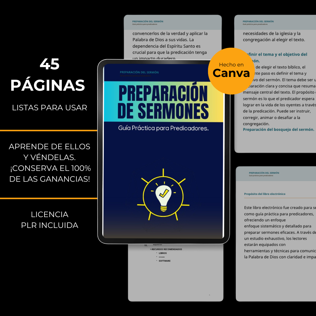 Pack "La Biblia Explicada Versículo por Versículo" + 6 Bonos Exclusivos + Derechos de Reventa