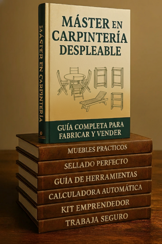 Máster en Carpintería Plegable + 7 Bonos Exclusivos + Certificado